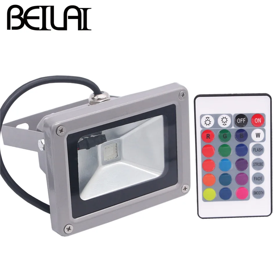 BEILAI RGBW RGBWW RGB LED Flood Light 10W 20W 30W 50W AC85-265V Outdoor Lighting Waterproof Floodlight Spotlight Garden lights
BEILAI RGBW RGBWW RGB LED Flood Light 10W 20W 30W 50W AC85-265V Outdoor Lighting Waterproof Floodlight Spotlight Garden lights