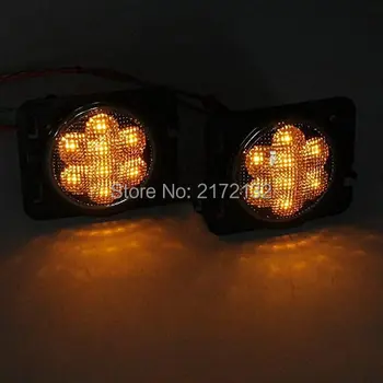 Promotion ! 2PCS/SET Amber LED Wheel Fender Flare Side Marker Light for Wrangler 2007-2015
Promotion ! 2PCS/SET Amber LED Wheel Fender Flare Side Marker Light for Wrangler 2007-2015