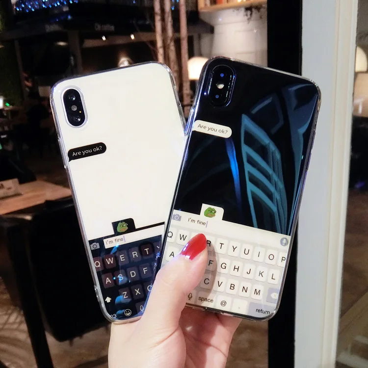 Luxury Bule Ray Light keyboard Mirror Cases For iPhone X 6 6S Plus Case Silicone Soft TPU Phone Cover For iPhone 7 8 Plus
Luxury Bule Ray Light keyboard Mirror Cases For iPhone X 6 6S Plus Case Silicone Soft TPU Phone Cover For iPhone 7 8 Plus