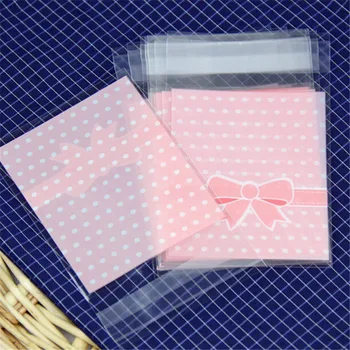 Hot Sale 100pcs/Lot Cartoon Bowknot Cookie Packaging Clear Plastic Bags Self-adhesive Bags for Biscuits Snack Baking
Hot Sale 100pcs/Lot Cartoon Bowknot Cookie Packaging Clear Plastic Bags Self-adhesive Bags for Biscuits Snack Baking