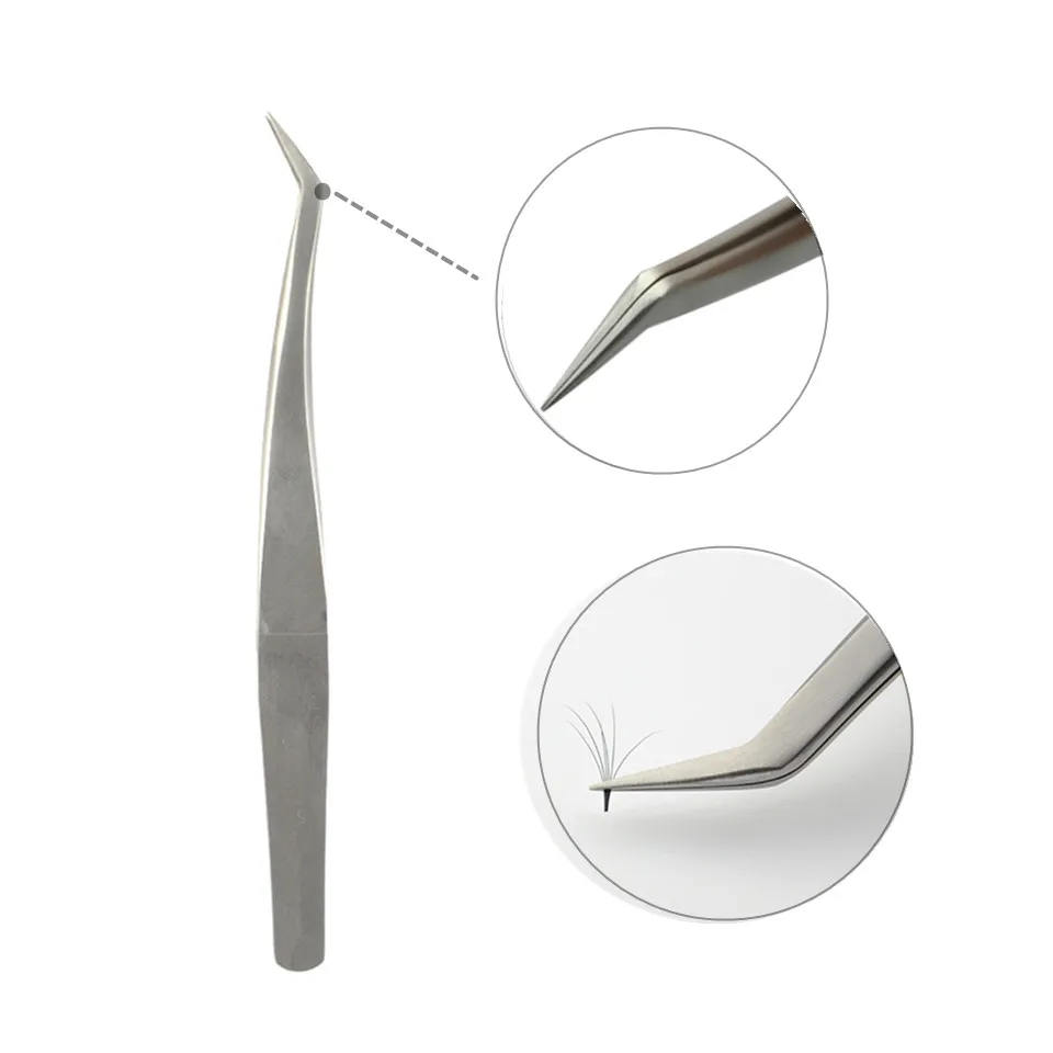 5 pcs China Made Professional Curved Tweezers for Eyelash Extension Eyebrow Tweezer for 3D Mink Lash Makeup Tool
5 pcs China Made Professional Curved Tweezers for Eyelash Extension Eyebrow Tweezer for 3D Mink Lash Makeup Tool