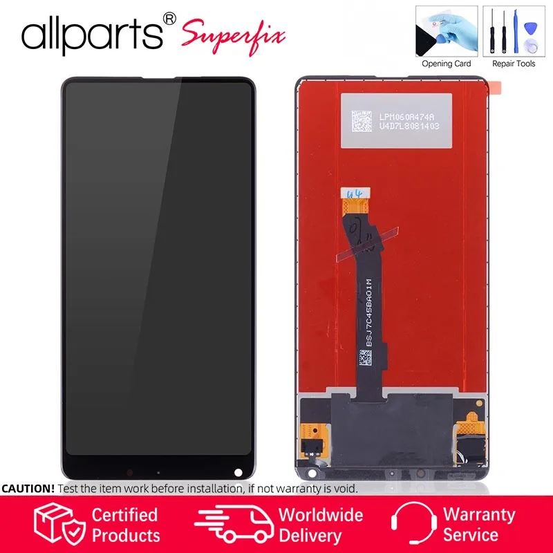 5.99" Display For XIAOMI MI MIX 2S LCD Display Touch Screen MI MIX 2S LCD Display Digitizer Replacement Assembly
5.99" Display For XIAOMI MI MIX 2S LCD Display Touch Screen MI MIX 2S LCD Display Digitizer Replacement Assembly