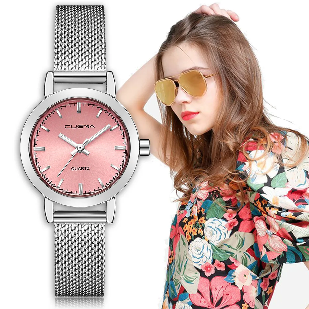 Susenstone Women Dress Watches Ladies Quartz Watch Stainless Steel Mesh Band Casual Bracele Wristwatch Clock Gift Reloj femenino
Susenstone Women Dress Watches Ladies Quartz Watch Stainless Steel Mesh Band Casual Bracele Wristwatch Clock Gift Reloj femenino