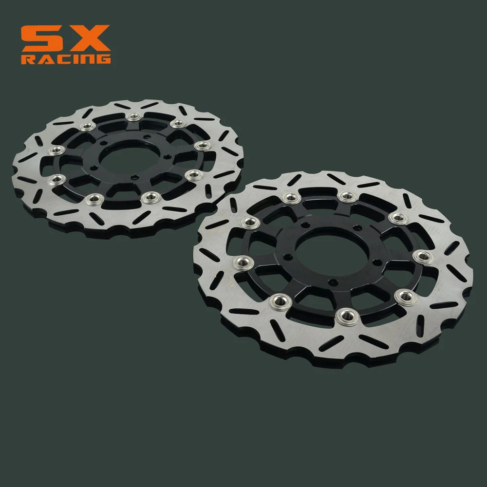 Motorcycle 300mm Front Floating Brake Disc Rotor 2 PCS For KAWASAKI NINJA ZX6R 600 636 Z750 Z700 ZX-10R ER6N Z750 ABS
Motorcycle 300mm Front Floating Brake Disc Rotor 2 PCS For KAWASAKI NINJA ZX6R 600 636 Z750 Z700 ZX-10R ER6N Z750 ABS