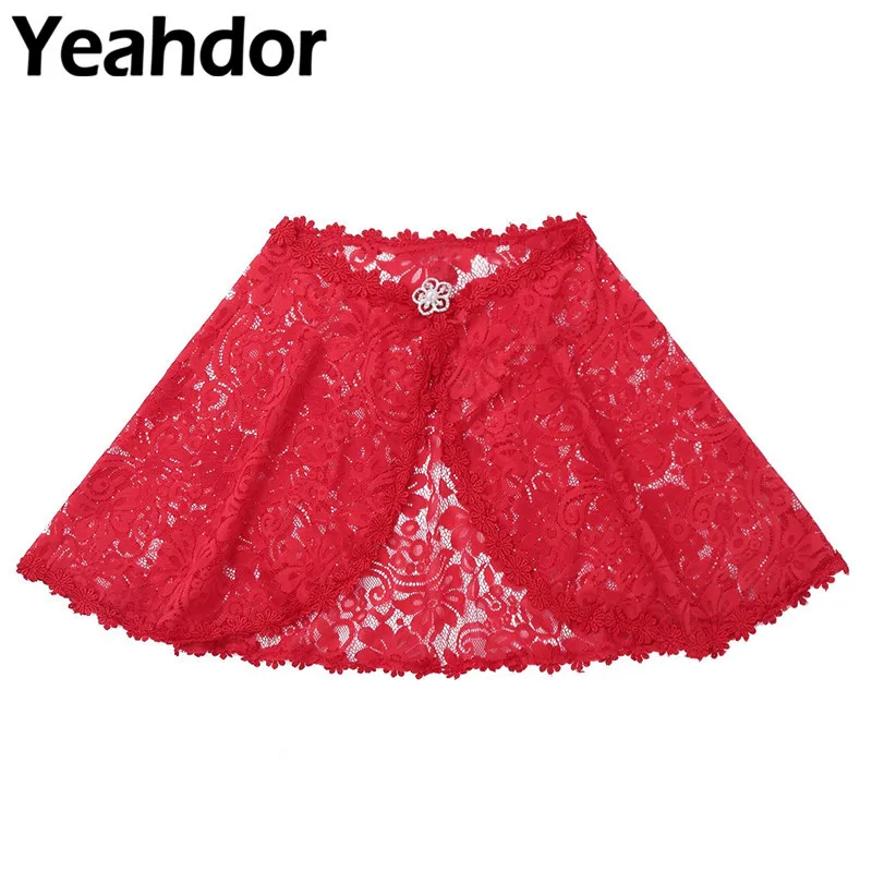 Evening Wedding Party Floral Lace Bridal Wrap Shawls Elegant Womens Lady Open Front with Pearl Brooch Wraps Bolero Shrug Shawls
Evening Wedding Party Floral Lace Bridal Wrap Shawls Elegant Womens Lady Open Front with Pearl Brooch Wraps Bolero Shrug Shawls