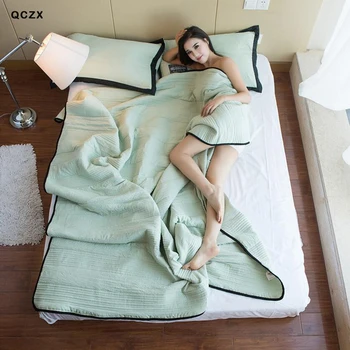 QCZX Baby Adult Air conditioning Blankets Soft Throw on Sofa/Bed/Plane Travel Air Conditioning Plaids Cotton summer blanket D30 
QCZX Baby Adult Air conditioning Blankets Soft Throw on Sofa/Bed/Plane Travel Air Conditioning Plaids Cotton summer blanket D30