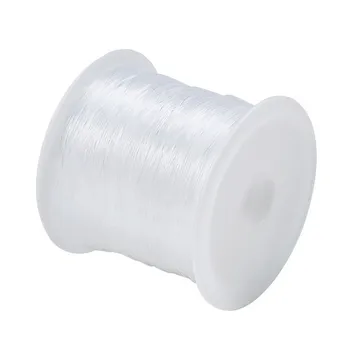 1 Roll Transparent Fishing Thread Nylon Wire, White, Size: about 0.2mm in diameter, 130m/roll 
1 Roll Transparent Fishing Thread Nylon Wire, White, Size: about 0.2mm in diameter, 130m/roll