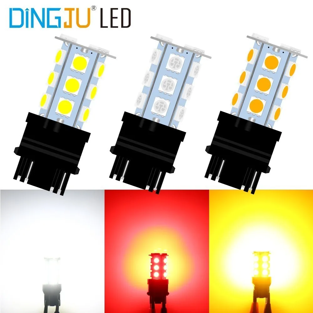 1pcs 1156 1157 3157 3156 7440 7443 Car Light 18 SMD 5050 Chips P27/7W Led Led Car Bulbs Brake White Lights Red Parking
1pcs 1156 1157 3157 3156 7440 7443 Car Light 18 SMD 5050 Chips P27/7W Led Led Car Bulbs Brake White Lights Red Parking