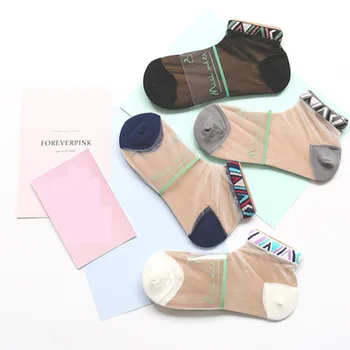 Women Ladies Sheer Mesh Glass Silk Ultrathin Transparent Crystal Lace Elastic Summer Ankle Socks Dropship ** 
Women Ladies Sheer Mesh Glass Silk Ultrathin Transparent Crystal Lace Elastic Summer Ankle Socks Dropship **