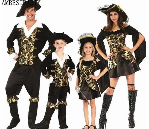 Hot 2017 Halloween Costumes kids Caribbean Captain Pirate Costume Adult Fantasia Costumes Cosplay Lovers clothing AMBESTPARTY
Hot 2017 Halloween Costumes kids Caribbean Captain Pirate Costume Adult Fantasia Costumes Cosplay Lovers clothing AMBESTPARTY