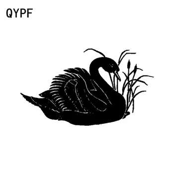 QYPF 18CM*10.4CM Fun ANIMAL SWAN Large Vinyl Car Window Sticker Black/Silver Decal Graphical C15-1067
QYPF 18CM*10.4CM Fun ANIMAL SWAN Large Vinyl Car Window Sticker Black/Silver Decal Graphical C15-1067