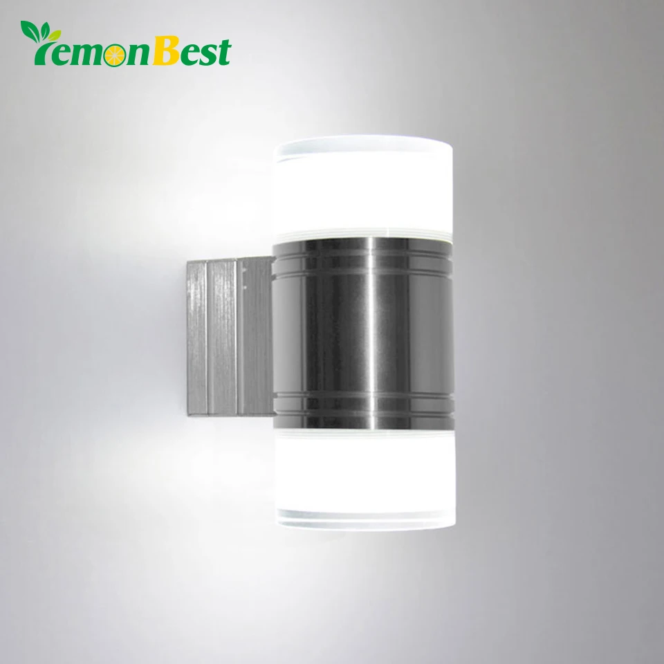 Up Down Led Lights for Home Lighting Cylinder Acrylic 10W LED Wall Light Dual Head Wall Lamp SMD5730 Indoor Outdoor AC 85-265V
Up Down Led Lights for Home Lighting Cylinder Acrylic 10W LED Wall Light Dual Head Wall Lamp SMD5730 Indoor Outdoor AC 85-265V
