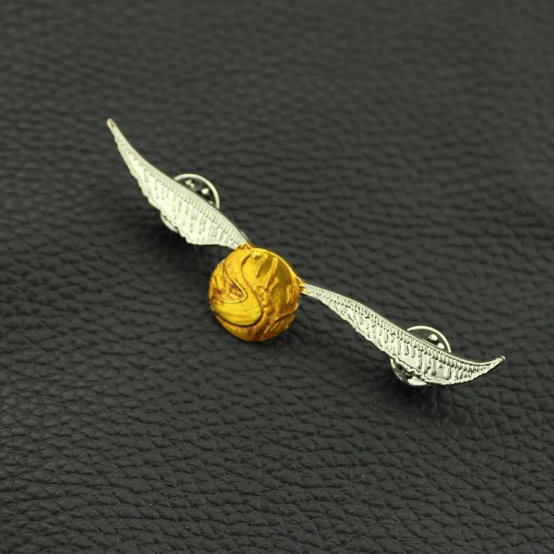 DEATH EATERS Golden Snitch Ball Metal Badge Pin Brooch The Deathly Hallows Luna Lovegood Glasses Brooch
DEATH EATERS Golden Snitch Ball Metal Badge Pin Brooch The Deathly Hallows Luna Lovegood Glasses Brooch