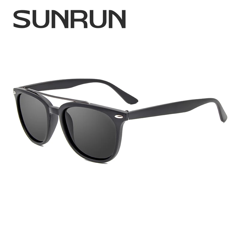 SUNRUN Fashion Men Polarized Sunglasses Brand Designer Square Sun Glasses Plastic Frame Driving Eyewear With Case UV400 P6036
SUNRUN Fashion Men Polarized Sunglasses Brand Designer Square Sun Glasses Plastic Frame Driving Eyewear With Case UV400 P6036