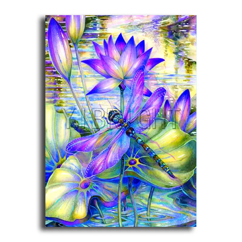 5D Full Round Diamond Painting Cross Stitch Flower "Lotus" Full Square Diamond Embroidery Animal "Fairy Dragonfly" Kits Decor YU
5D Full Round Diamond Painting Cross Stitch Flower "Lotus" Full Square Diamond Embroidery Animal "Fairy Dragonfly" Kits Decor YU