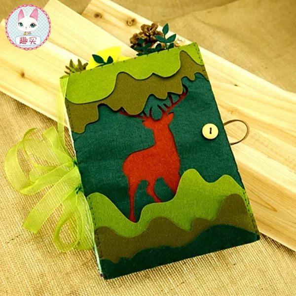 Deer forest pattern Non-woven fabric Felt DIY craft Kit bag for Sewing Photo album 17*26cm handmade felt fabric
Deer forest pattern Non-woven fabric Felt DIY craft Kit bag for Sewing Photo album 17*26cm handmade felt fabric
