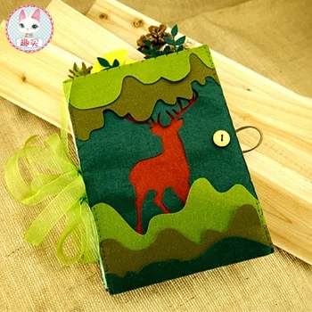 Deer forest pattern Non-woven fabric Felt DIY craft Kit bag for Sewing Photo album 17*26cm handmade felt fabric
Deer forest pattern Non-woven fabric Felt DIY craft Kit bag for Sewing Photo album 17*26cm handmade felt fabric
