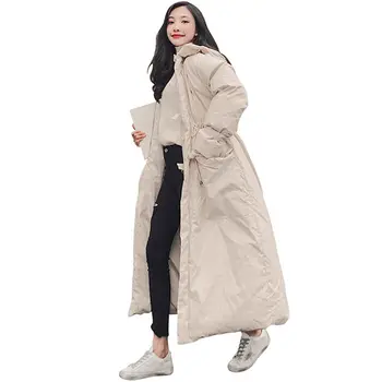 Winter Coat Women Parka Jacket Warm Hooded Large Size Long Jacket Thicken Outerwear Long Sleeve Jacket Coat Casaco Feminino Q717
Winter Coat Women Parka Jacket Warm Hooded Large Size Long Jacket Thicken Outerwear Long Sleeve Jacket Coat Casaco Feminino Q717