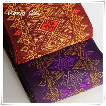 Hot sales webbing sold by yard Exquisite jacquard ribbon Thai formal clothing decorative supplies Cape curtain decorative lace
Hot sales webbing sold by yard Exquisite jacquard ribbon Thai formal clothing decorative supplies Cape curtain decorative lace