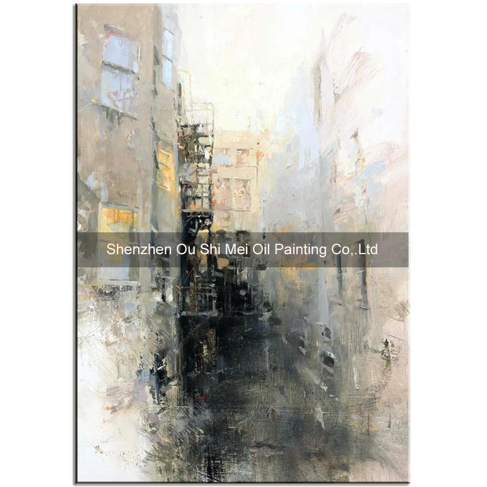 Hand Painted Impression Street Landscapes Wall Picture for Living Room Decor Modern Abstract Scenery Painting Big Size Picture
Hand Painted Impression Street Landscapes Wall Picture for Living Room Decor Modern Abstract Scenery Painting Big Size Picture