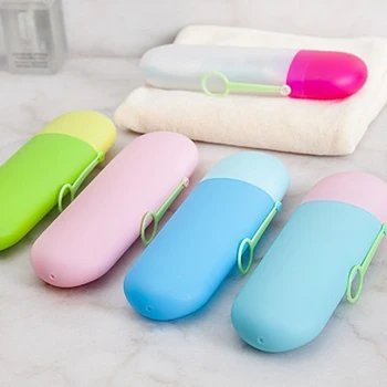 10pcsPortable Travel Toothbrush Box Trip Breathable Anti-bacterial Protective Toothbrush Storage Washable Toothbrush Protector
10pcsPortable Travel Toothbrush Box Trip Breathable Anti-bacterial Protective Toothbrush Storage Washable Toothbrush Protector