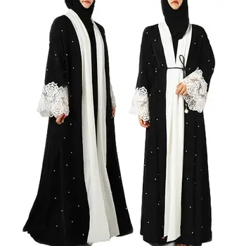 Plus Size Muslim Hijab Dress Robe Malaysia Abaya Dubai Kaftan Women Beading Pearl Lace Kimono Cardigan Turkish Islamic Clothing
Plus Size Muslim Hijab Dress Robe Malaysia Abaya Dubai Kaftan Women Beading Pearl Lace Kimono Cardigan Turkish Islamic Clothing