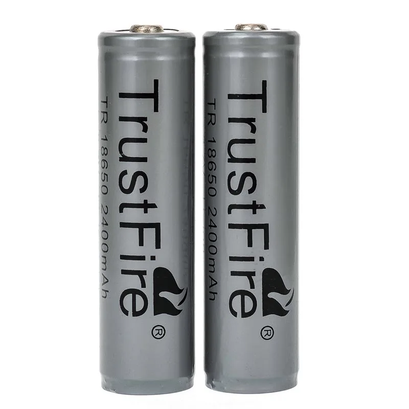 4PCS/LOT TrustFire TR 18650 3.7V 2400mAh Camera Torch Flashlight Li-ion Protected Battery 18650 Rechargeable Batteries with PCB
4PCS/LOT TrustFire TR 18650 3.7V 2400mAh Camera Torch Flashlight Li-ion Protected Battery 18650 Rechargeable Batteries with PCB