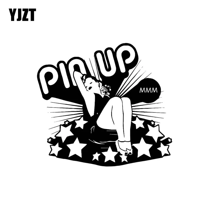 YJZT 16.4*15CM Zero Defect Pin Up Sexy Lady Girl Vinyl Decal Fashion Design Car Sticker Black/Silver C20-0538
YJZT 16.4*15CM Zero Defect Pin Up Sexy Lady Girl Vinyl Decal Fashion Design Car Sticker Black/Silver C20-0538