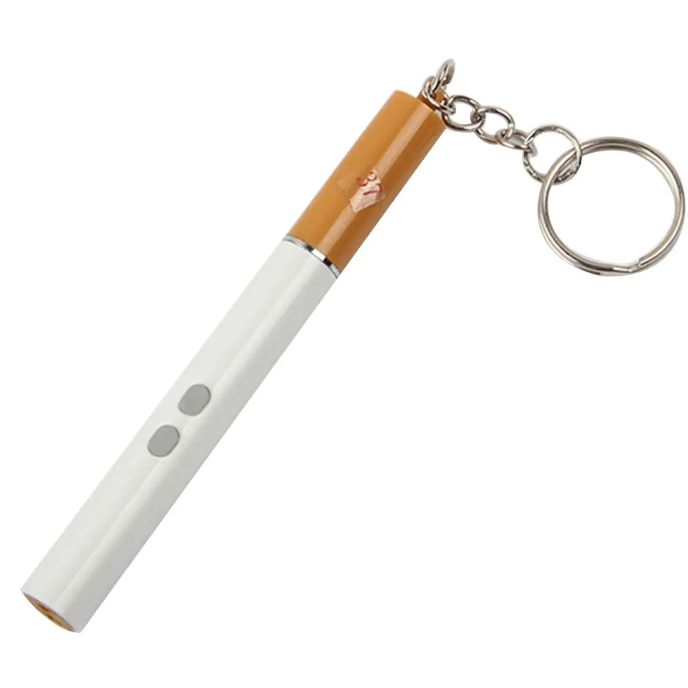 LED Laser Pointer Pen Simulation Keychain Flashlight Cigarette Red Creative Multi-Function Student Visible Light Pet Toy
LED Laser Pointer Pen Simulation Keychain Flashlight Cigarette Red Creative Multi-Function Student Visible Light Pet Toy