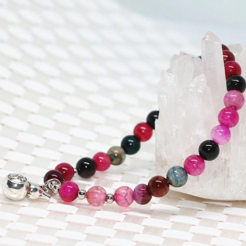 Beautiful high grade multicolor 6mm round beads natural stone popcorn agat onyx carnelian bracelet women jewelry 7.5inch B1976
Beautiful high grade multicolor 6mm round beads natural stone popcorn agat onyx carnelian bracelet women jewelry 7.5inch B1976