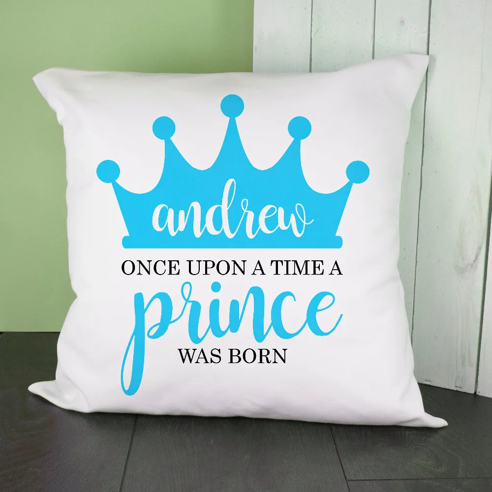 Canvas Cushion Cover,Personalized Once Upon A Time A Prince Was Born pillow Cases,Baby Girl birthdays gift ,party favor
Canvas Cushion Cover,Personalized Once Upon A Time A Prince Was Born pillow Cases,Baby Girl birthdays gift ,party favor