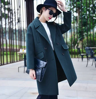 Drop Sale Winter Coats Paded Thick Warm Cocoon Shape Casual Long Women's Wool Coats Big Size 2XL Drop Sale
Drop Sale Winter Coats Paded Thick Warm Cocoon Shape Casual Long Women's Wool Coats Big Size 2XL Drop Sale