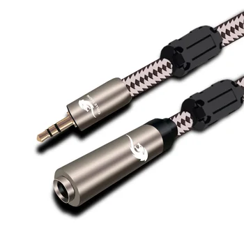 Hifi Audio Cable 1/8" Mini Jack 3.5mm Male to Stereo 6.35mm Female 1/4" TRS for Mixing Console PC Braided Cable 1M 2M 3M 5M 8M
Hifi Audio Cable 1/8" Mini Jack 3.5mm Male to Stereo 6.35mm Female 1/4" TRS for Mixing Console PC Braided Cable 1M 2M 3M 5M 8M