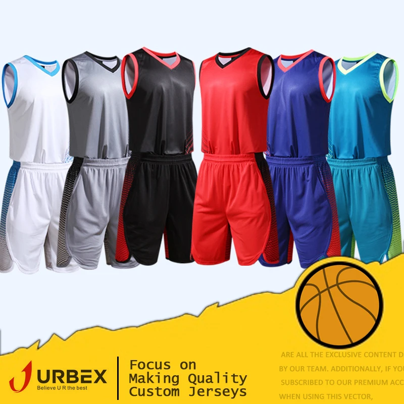 URBEX Custom Basketball Jerseys Uniform Personalize Shirt Blank Plain Set DIY Your Own Team Kit Customize Design Logo XF1003
URBEX Custom Basketball Jerseys Uniform Personalize Shirt Blank Plain Set DIY Your Own Team Kit Customize Design Logo XF1003