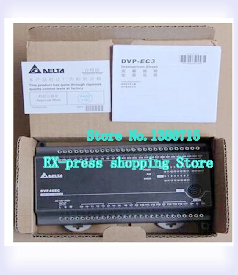 New Original DVP40EC00T3 PLC EC3 Series 100-240VAC 24DI 24DO Transistor Output
New Original DVP40EC00T3 PLC EC3 Series 100-240VAC 24DI 24DO Transistor Output