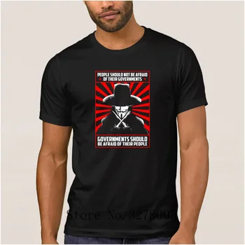Personalized V For Vendetta Governments Should Be Afraid Fitted Men T Shirt Spring T-Shirt Men Clothes Round Collar Tshirt Large
Personalized V For Vendetta Governments Should Be Afraid Fitted Men T Shirt Spring T-Shirt Men Clothes Round Collar Tshirt Large