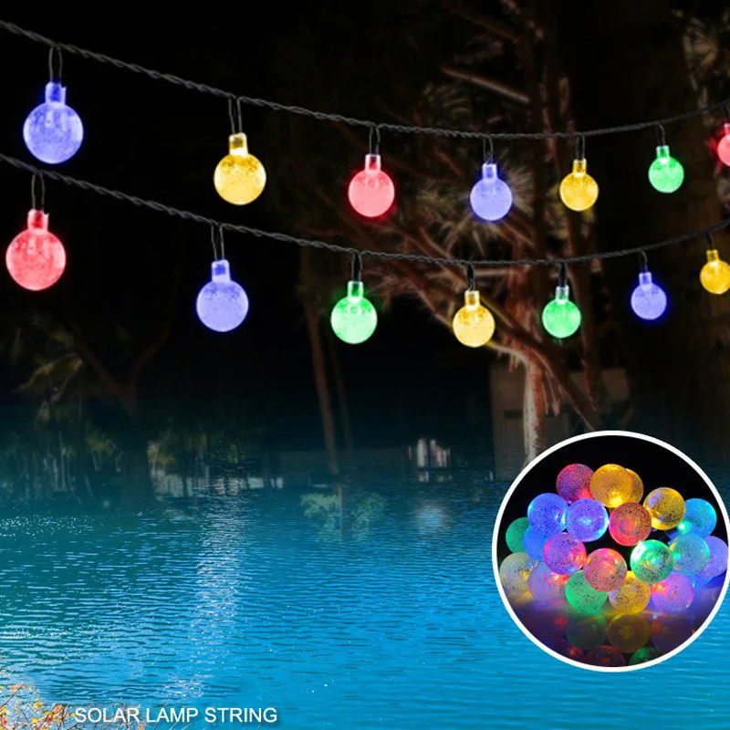 Novelty 30pcs LED Waterproof Solar String Light For Christmas Wedding Garden Home Party Decoration Holiday Outdoor Fairy Lights
Novelty 30pcs LED Waterproof Solar String Light For Christmas Wedding Garden Home Party Decoration Holiday Outdoor Fairy Lights