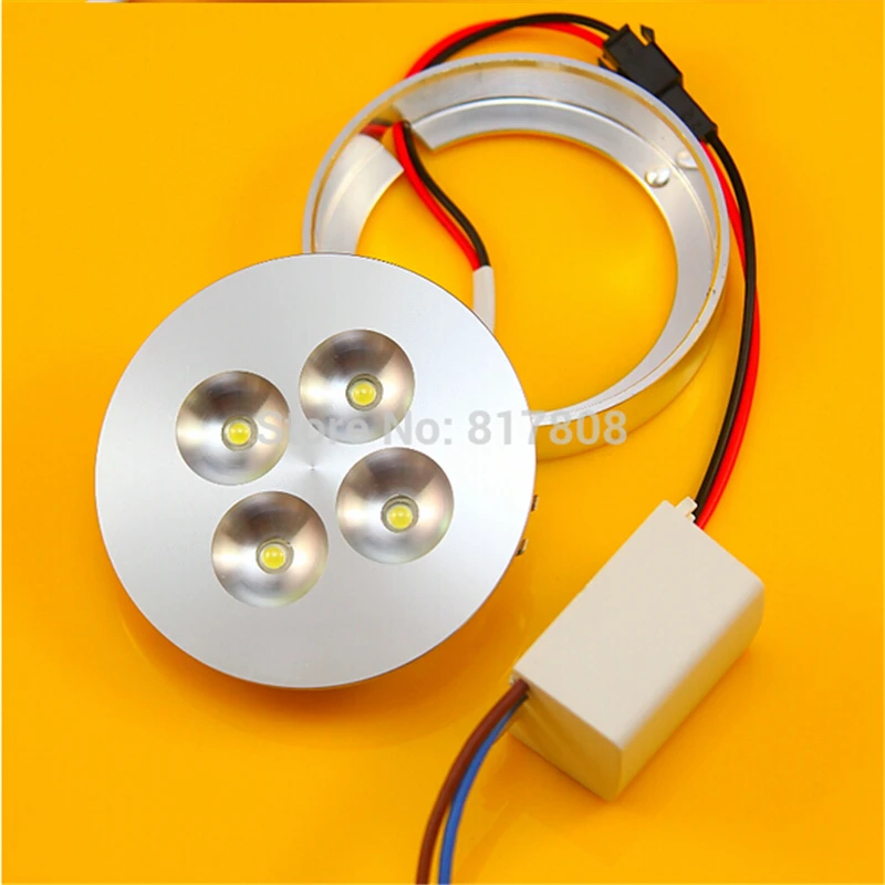 6PCS LED Built-in constant Current LED Driver aluminum Shell 4*3W 12W Dimmable LED Puck Light for Cabinet AC85-265V/12V
6PCS LED Built-in constant Current LED Driver aluminum Shell 4*3W 12W Dimmable LED Puck Light for Cabinet AC85-265V/12V