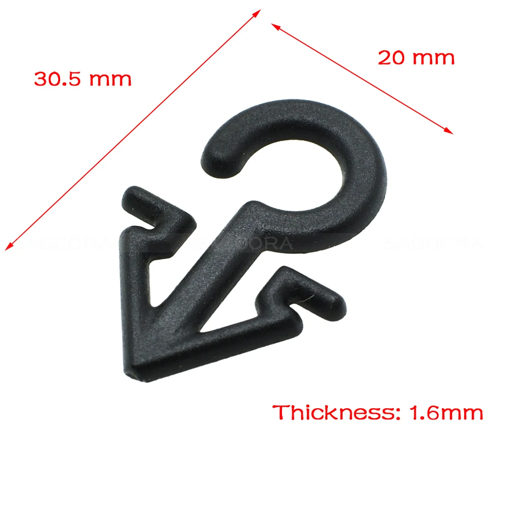 30.5*20mm Plastic V-shaped Sock Hook Hanger For Sock Stocking Packaging and Displaying
30.5*20mm Plastic V-shaped Sock Hook Hanger For Sock Stocking Packaging and Displaying