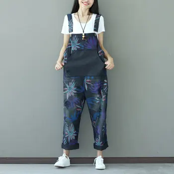 Floral Ripped Denim Jumpsuit Women Jumpsuit Romper Print Flower Vintage Destroyed Loose Casual Jeans Overalls Female Coveralls
Floral Ripped Denim Jumpsuit Women Jumpsuit Romper Print Flower Vintage Destroyed Loose Casual Jeans Overalls Female Coveralls