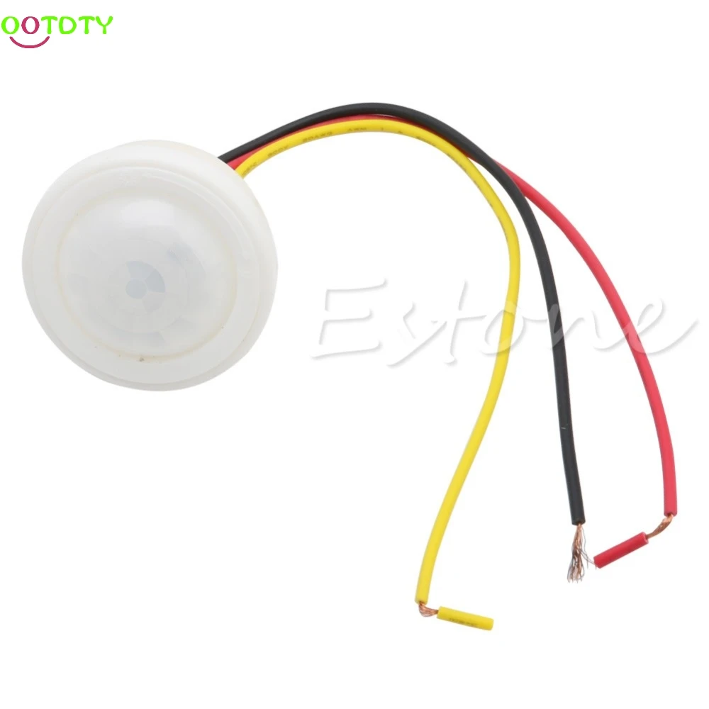 360 Degree AC 220V Infrared PIR Motion Sensor Switch For Light 100W Max NEW 828 Promotion
360 Degree AC 220V Infrared PIR Motion Sensor Switch For Light 100W Max NEW 828 Promotion