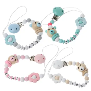 Baby Pacifier Clip Pacifier Chain Panda Shape Hand Made Cute Colourful Beads Dummy Clip Baby Soother Holder For Baby Kid
Baby Pacifier Clip Pacifier Chain Panda Shape Hand Made Cute Colourful Beads Dummy Clip Baby Soother Holder For Baby Kid