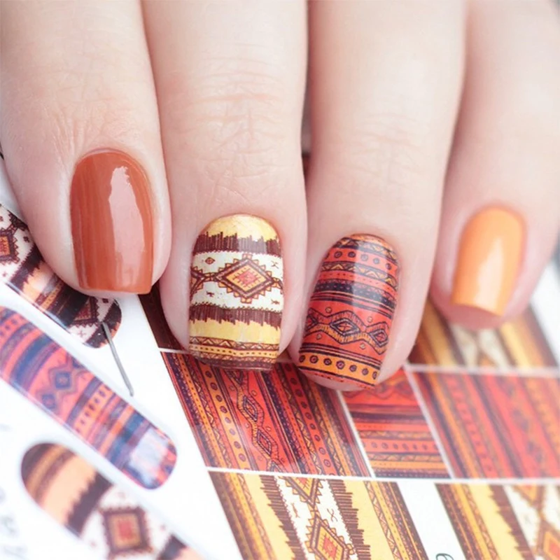 FWC 1 Sheet 2019 New Designs Russian Fret Checked Stamp Printing Pattern Full Wraps Nail Art Water Decals Transfer Sticker
FWC 1 Sheet 2019 New Designs Russian Fret Checked Stamp Printing Pattern Full Wraps Nail Art Water Decals Transfer Sticker