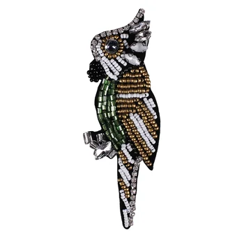 10pieces Beaded RhinestonesParrot Woodpecker Patches Diamond Crystal Motifs Bird Applique Badges Clothes Sewing Supplies TH918
10pieces Beaded RhinestonesParrot Woodpecker Patches Diamond Crystal Motifs Bird Applique Badges Clothes Sewing Supplies TH918