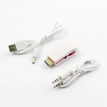 by dhl or ems 100pcs 1080P Video HDMI to VGA converter adapter with audio cable+USB Cable & HDMI input to VGA output
by dhl or ems 100pcs 1080P Video HDMI to VGA converter adapter with audio cable+USB Cable & HDMI input to VGA output