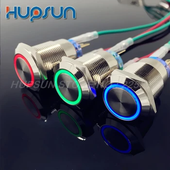 5pc high quality 5v 12v 19mm LED light switch push button lock waterproof push button switch latching engine start button 220v
5pc high quality 5v 12v 19mm LED light switch push button lock waterproof push button switch latching engine start button 220v