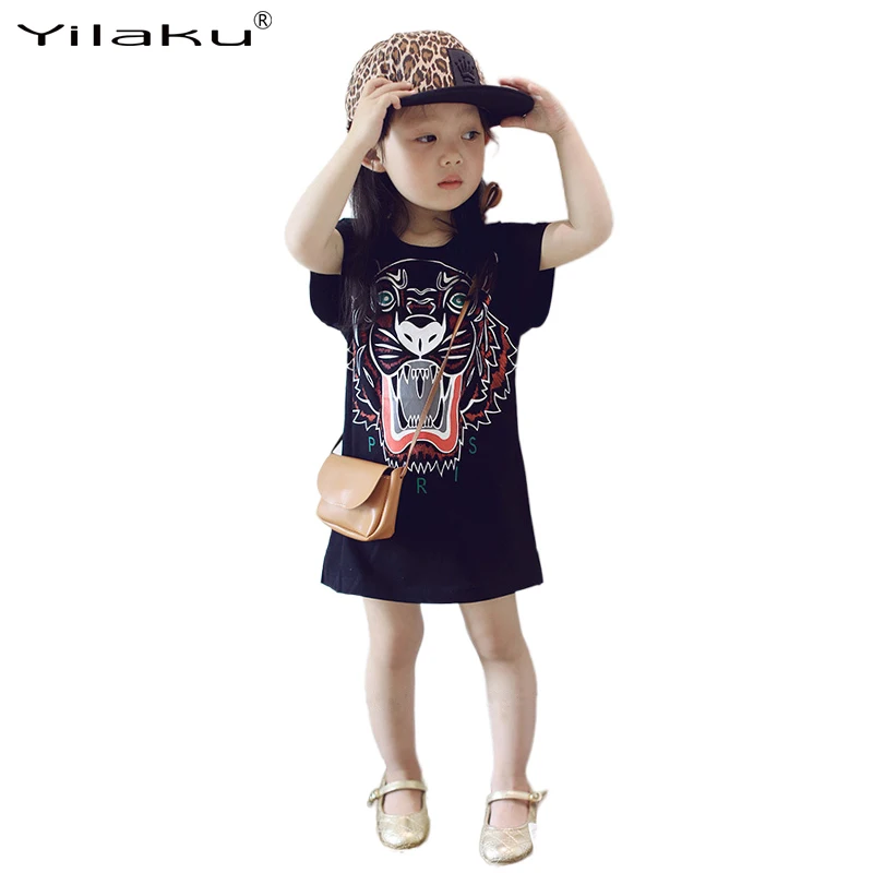 Yilaku Summer Girl Dresses Children Casual Dress Girls Tiger Printed Dress Kids Clothes for Girls Clothing 3~7 Years CA388
Yilaku Summer Girl Dresses Children Casual Dress Girls Tiger Printed Dress Kids Clothes for Girls Clothing 3~7 Years CA388