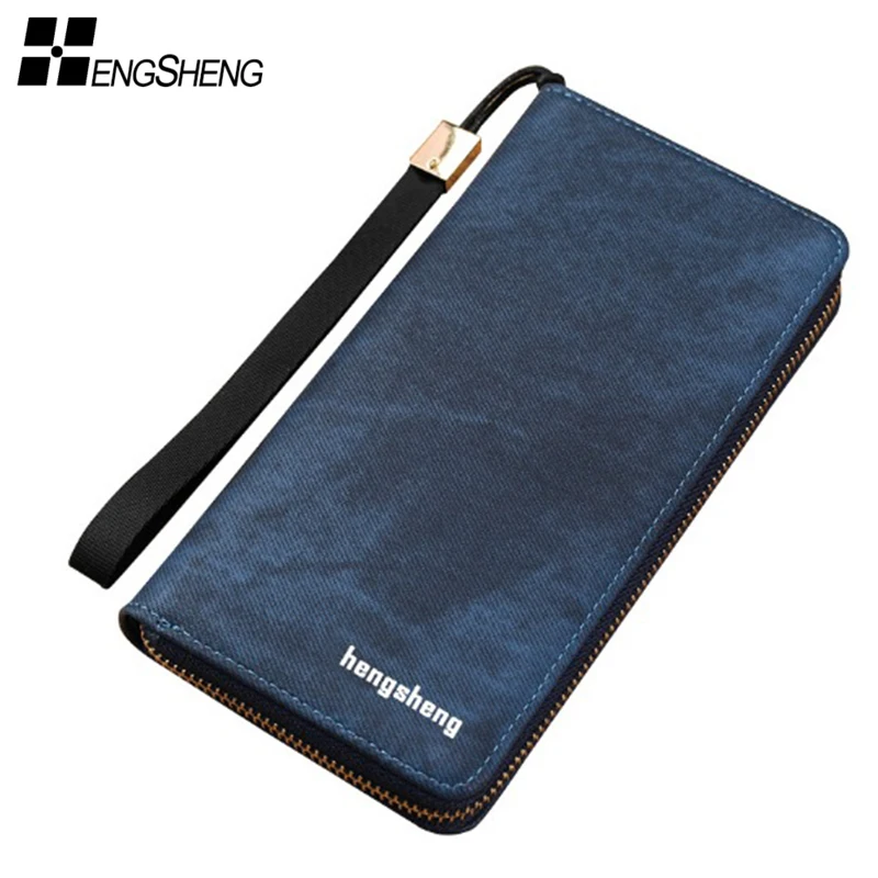 Men PU leather wallet with strap high quality zipper wallets men famous brand long purse male clutch casual style long money bag
Men PU leather wallet with strap high quality zipper wallets men famous brand long purse male clutch casual style long money bag