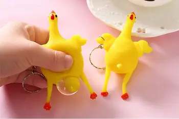 1pc Funny Gadgets Toys Chicken Laying Egg Vent Chicken Jokes Maker Keyring Egg Laying Hens Crowded Stress Hot Sale
1pc Funny Gadgets Toys Chicken Laying Egg Vent Chicken Jokes Maker Keyring Egg Laying Hens Crowded Stress Hot Sale