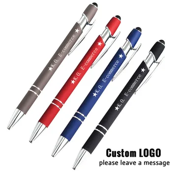 30pcs New Free Custom Logo Metal Two-in-one Capacitive Touch Screen Handwriting Ballpoint Pens Office Gift Pen Touch Writing Pen
30pcs New Free Custom Logo Metal Two-in-one Capacitive Touch Screen Handwriting Ballpoint Pens Office Gift Pen Touch Writing Pen